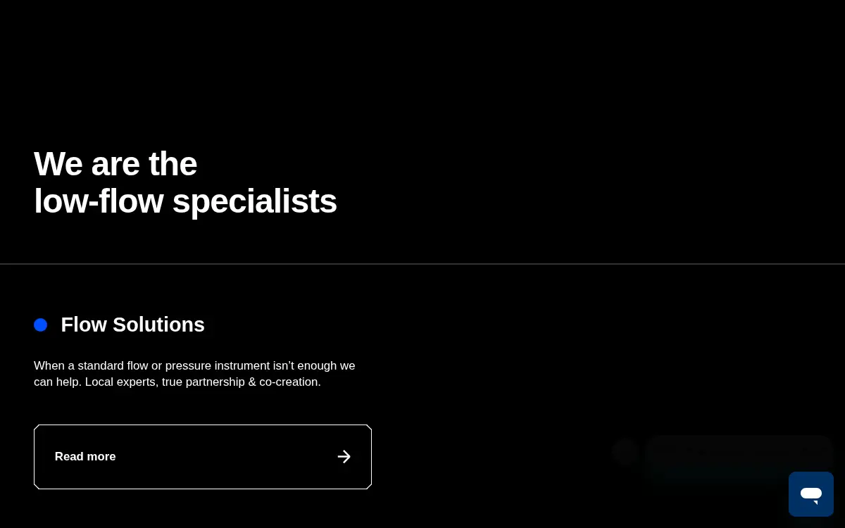 Homepage of Bronkhorst USA LLC