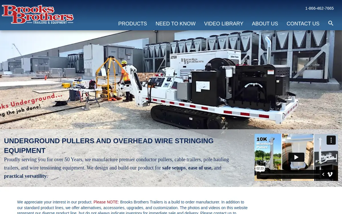 Homepage of Moran Welding, INC.