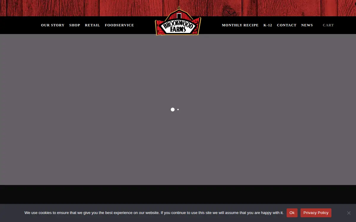 Homepage of Brookwood Farms INC