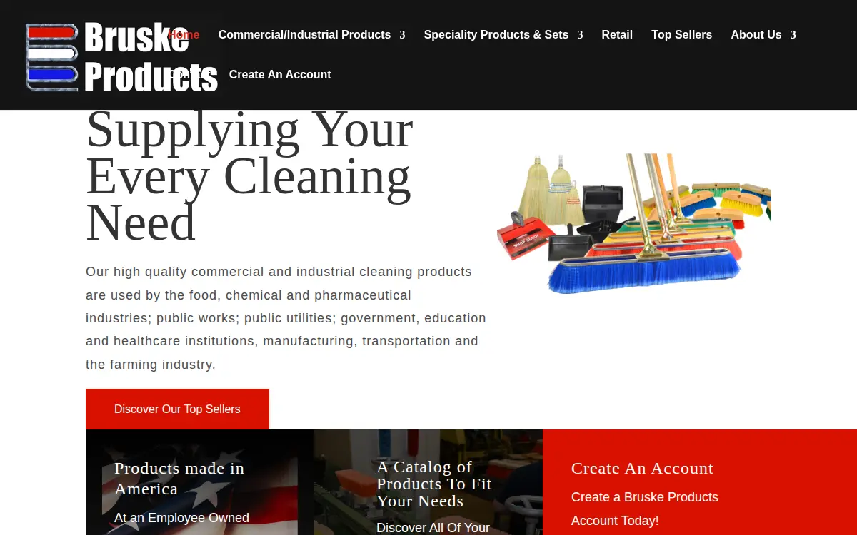 Homepage of Bruske Enterprises INC