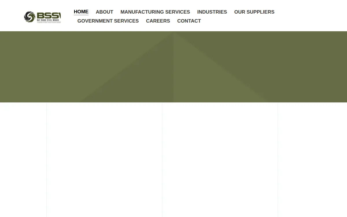 Homepage of Bay Shore Steel Works LLC