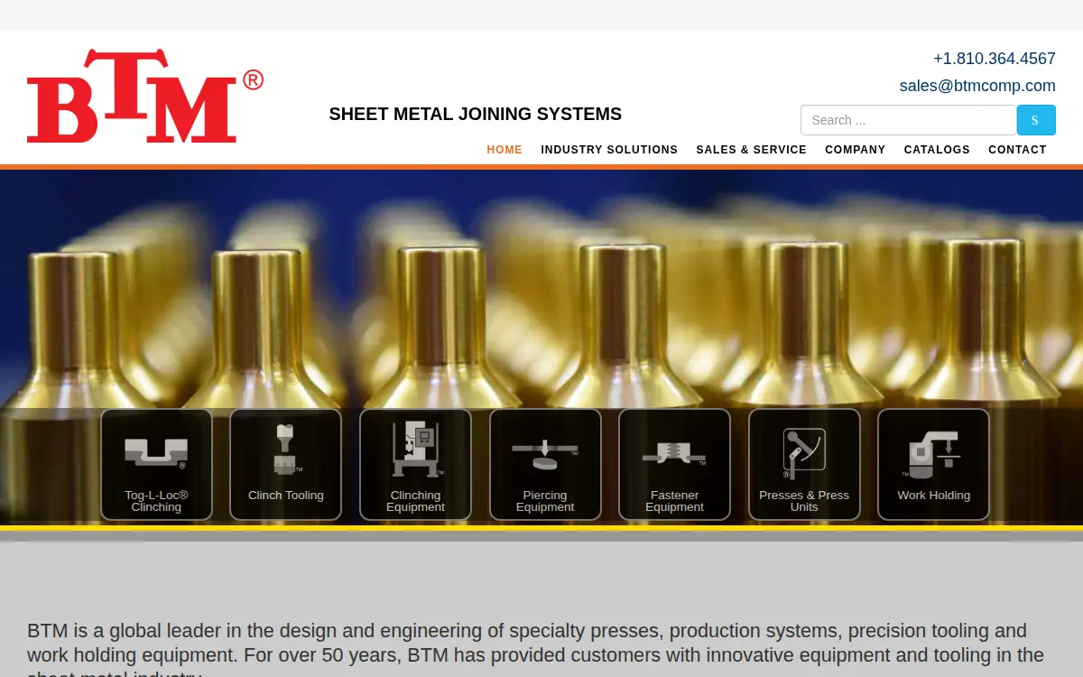 Homepage of Btm CO LLC