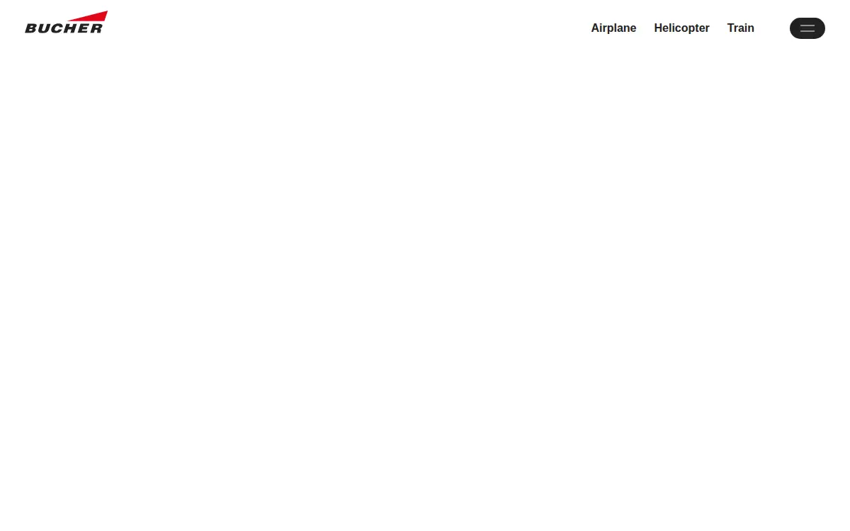 Homepage of Bucher Aerospace Corporation