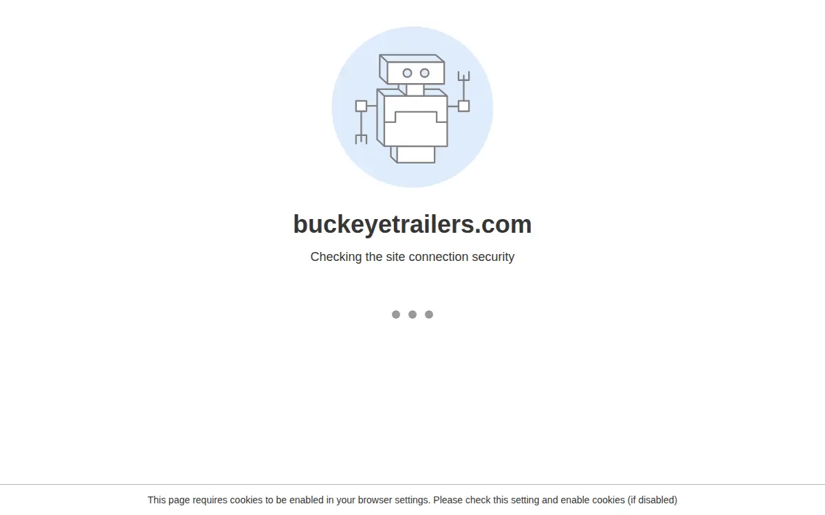 Homepage of Buckeye Trailer & Fab Company LLC