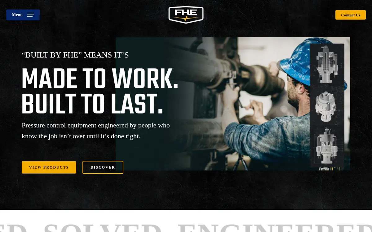 Homepage of Fhe USA LLC