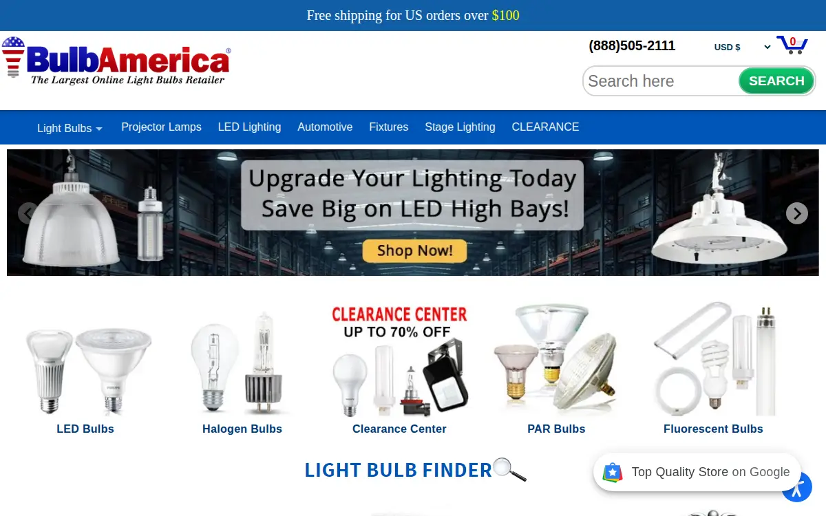 Homepage of Ebulb, INC.