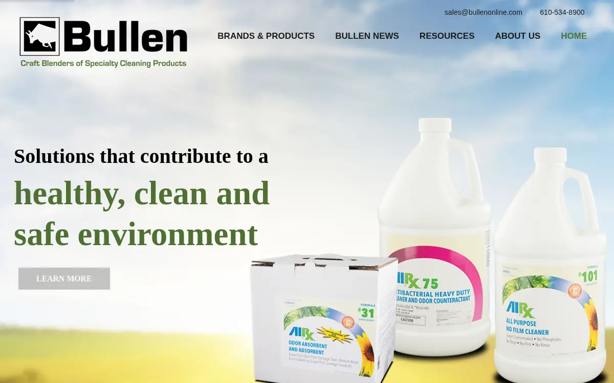 Homepage of The Bullen Companies