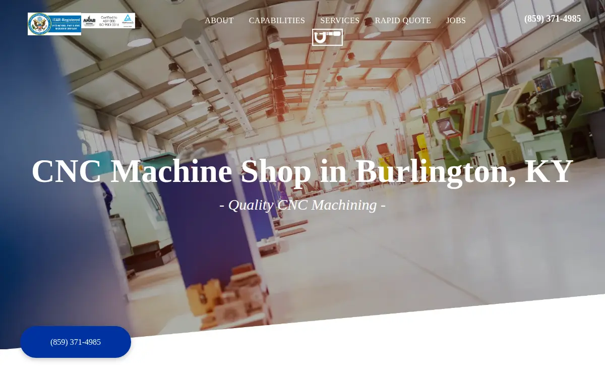 Homepage of Burdine-anderson Corporation