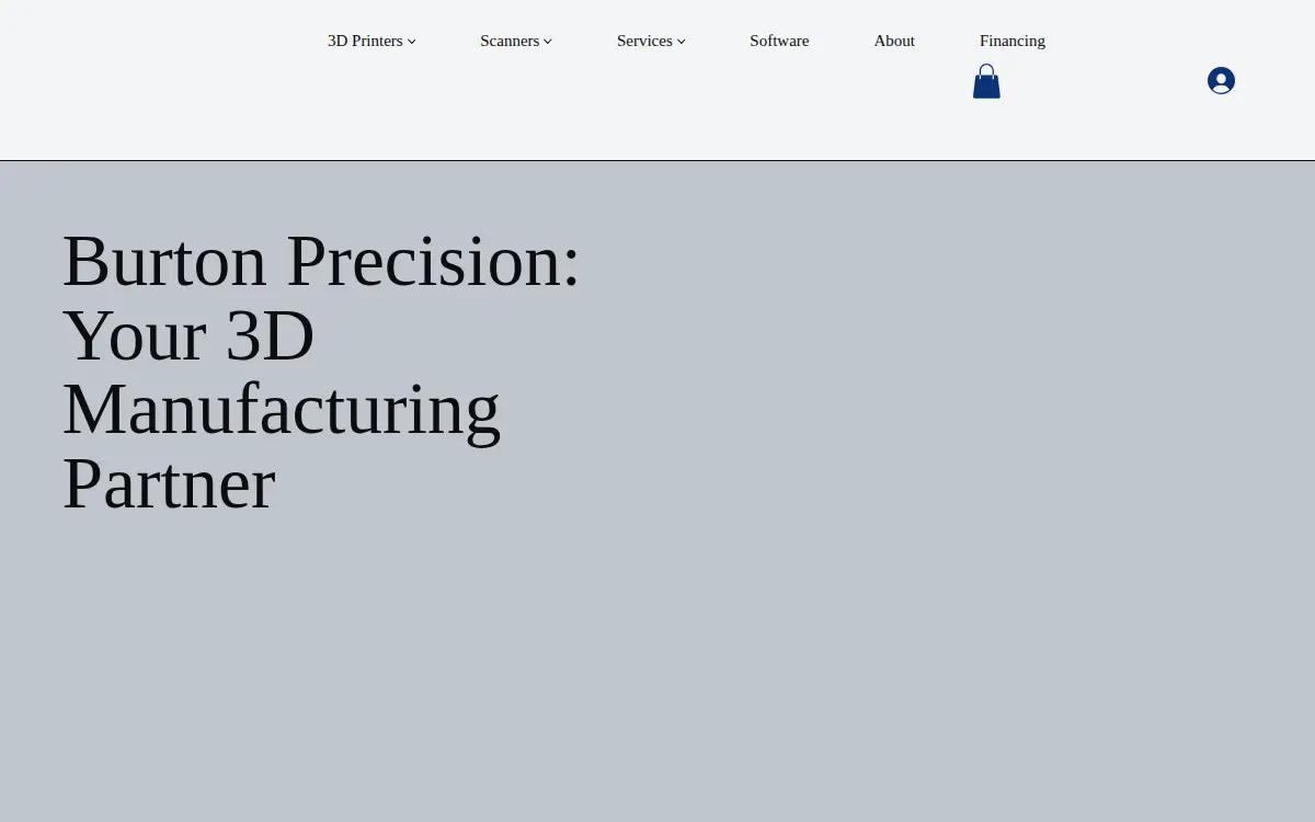 Homepage of Burton Precision CO INC
