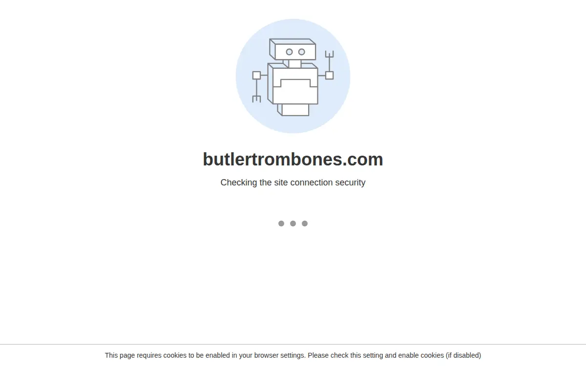 Homepage of Butler Trombones