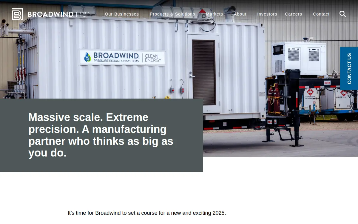 Homepage of Brad Foote Gear Works, INC