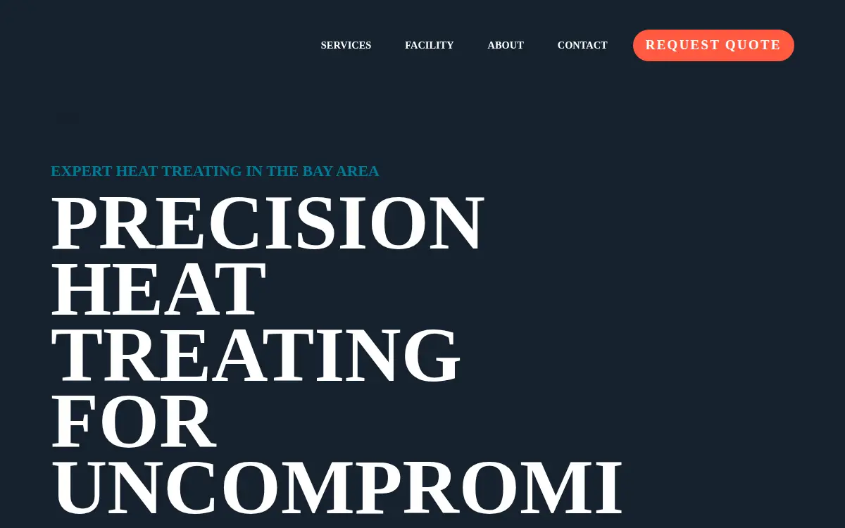 Homepage of Byington Steel Treating, INC.