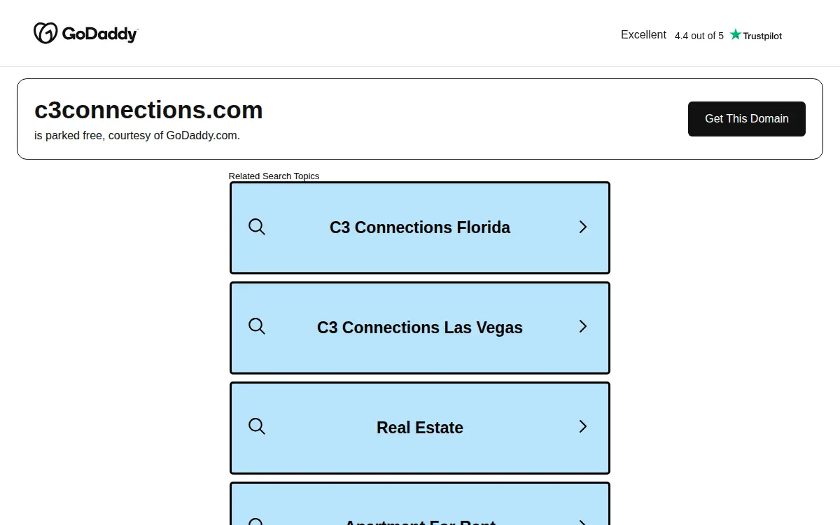 Homepage of C3 Connections, INC.