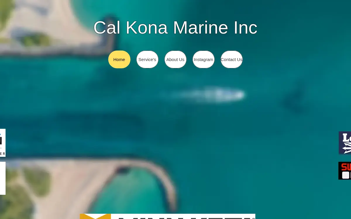 Homepage of Cal-kona- Marine INC