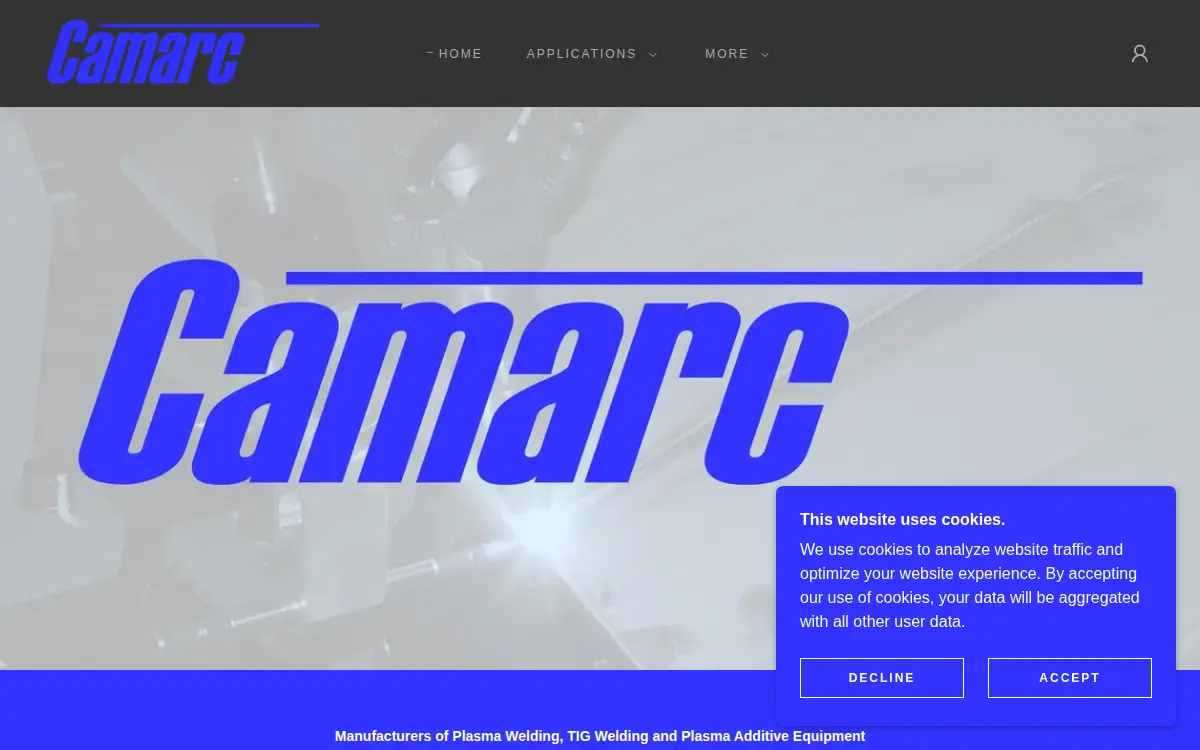 Homepage of Camarc L.l.c.