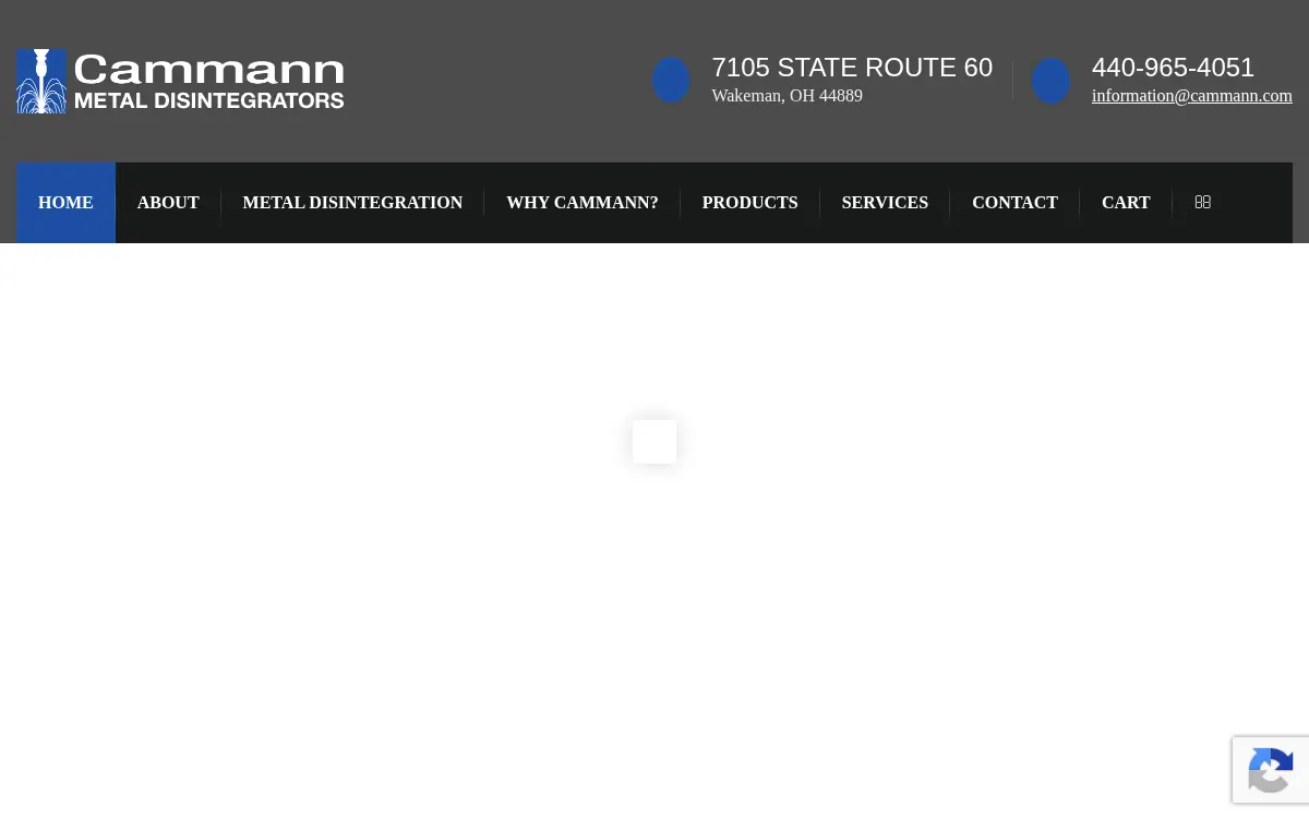 Homepage of Cammann INC