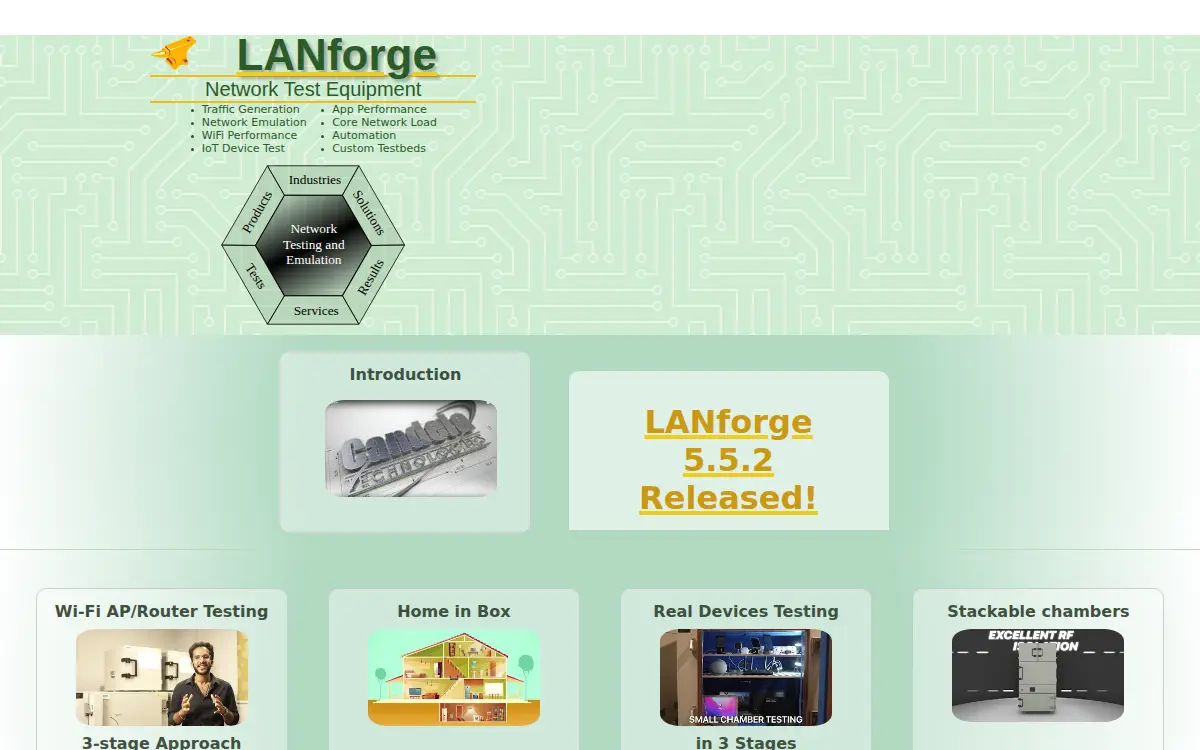 Homepage of Candela Technologies INC