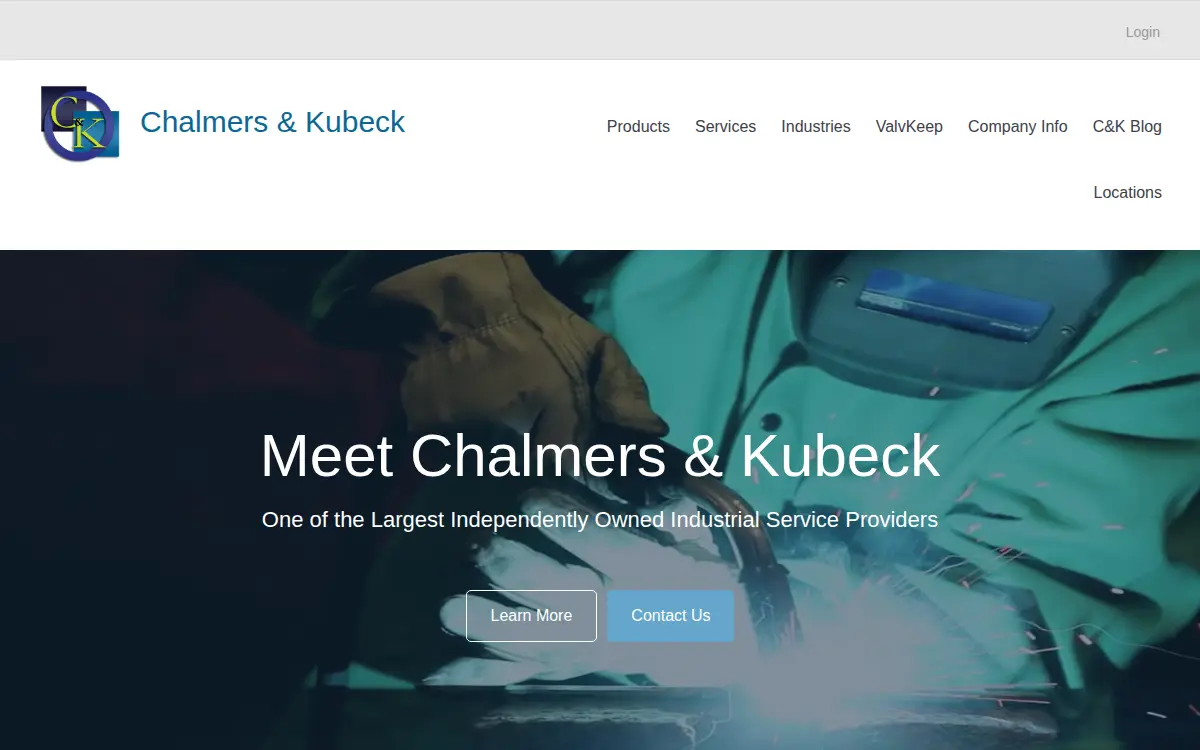 Homepage of Valve & Actuation Services, LLC