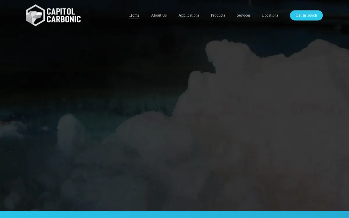 Homepage of Capitol Carbonic CORP