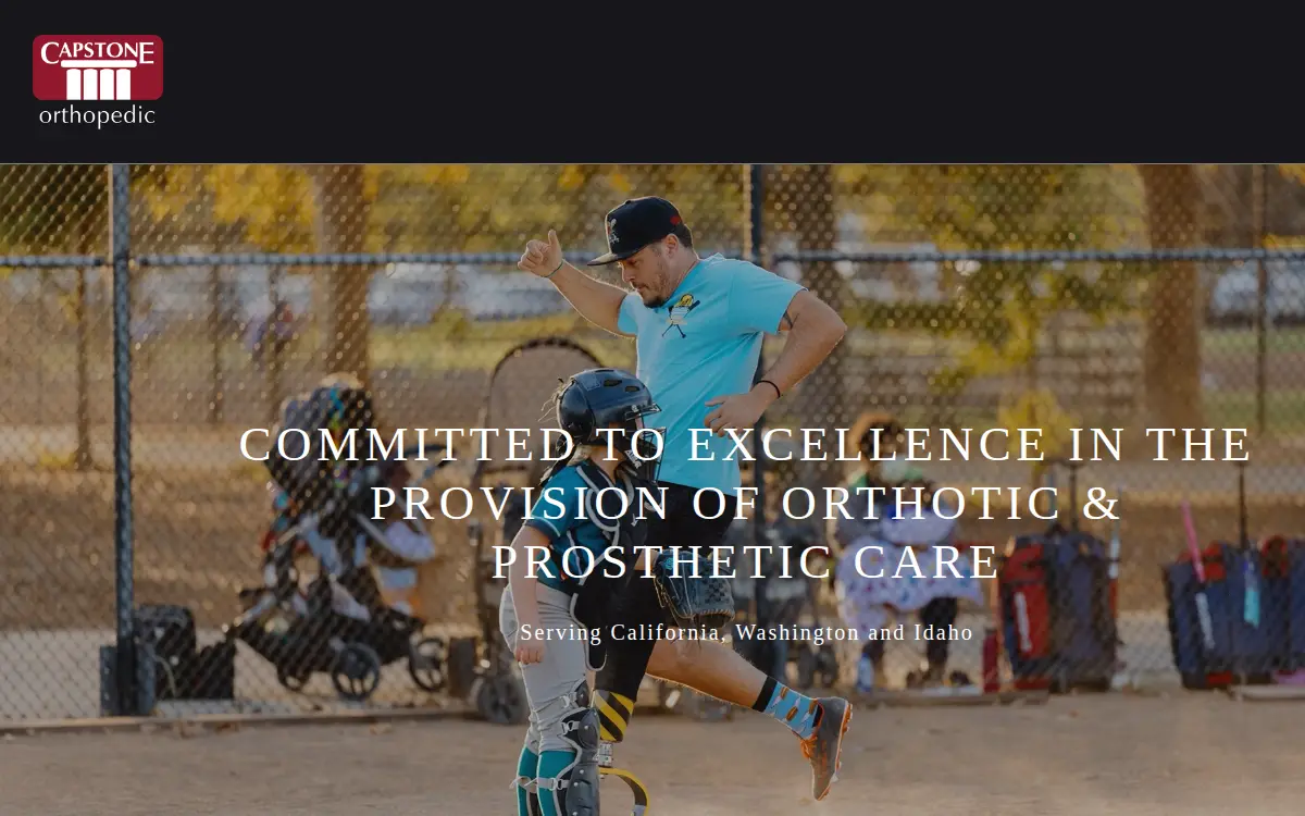 Homepage of Capstone Orthopedic, INC.