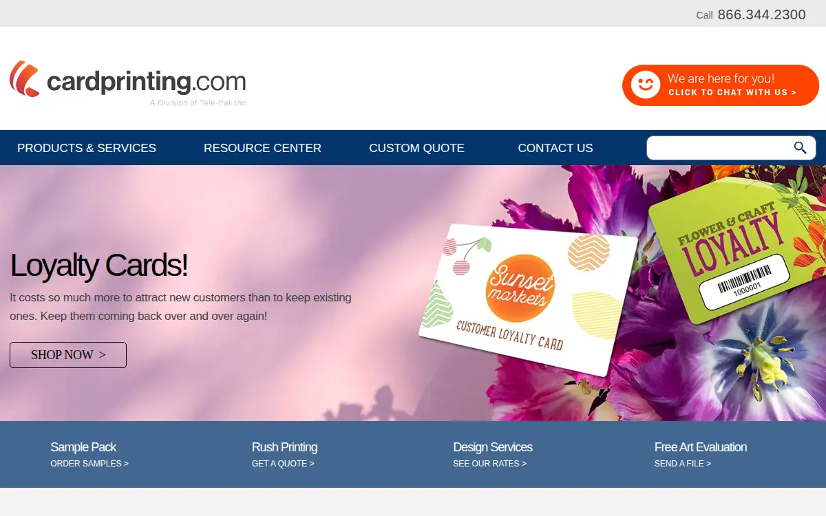 Homepage of Tele-pak INC