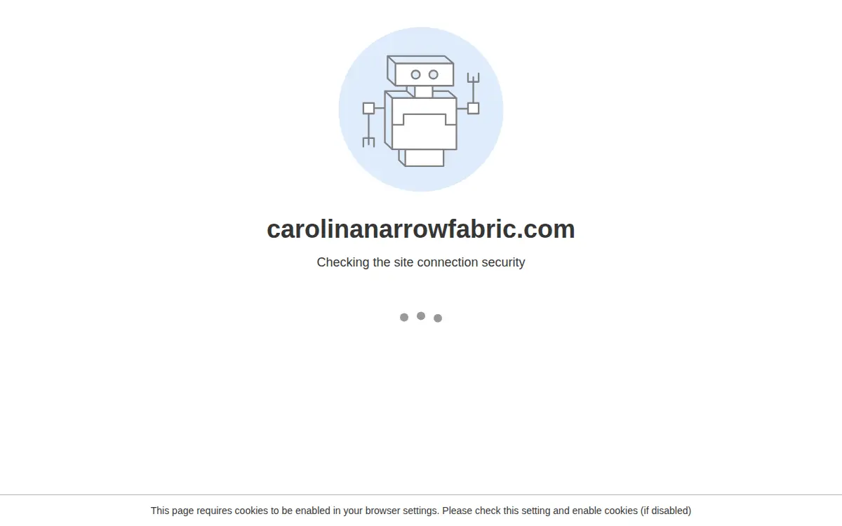 Homepage of Carolina Narrow Fabric CO