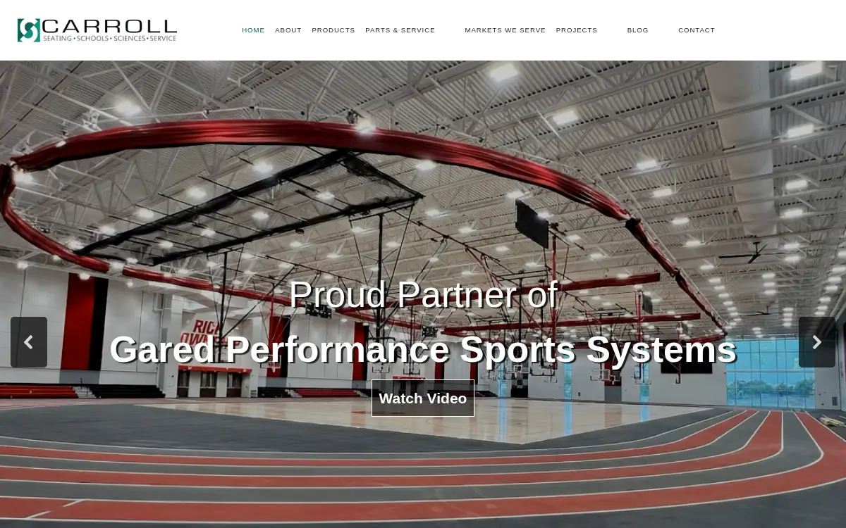 Homepage of Carroll Seating CO INC