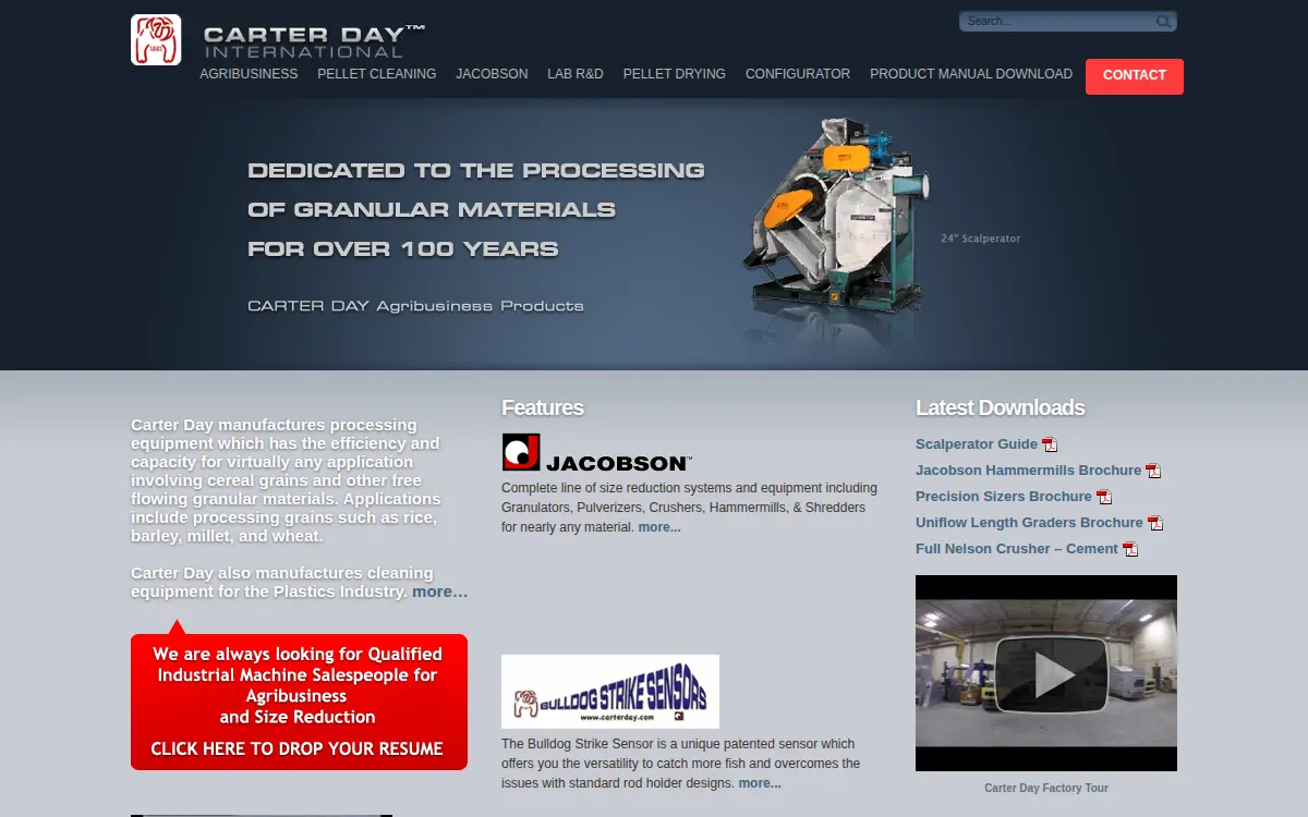 Homepage of Carter Day International, INC