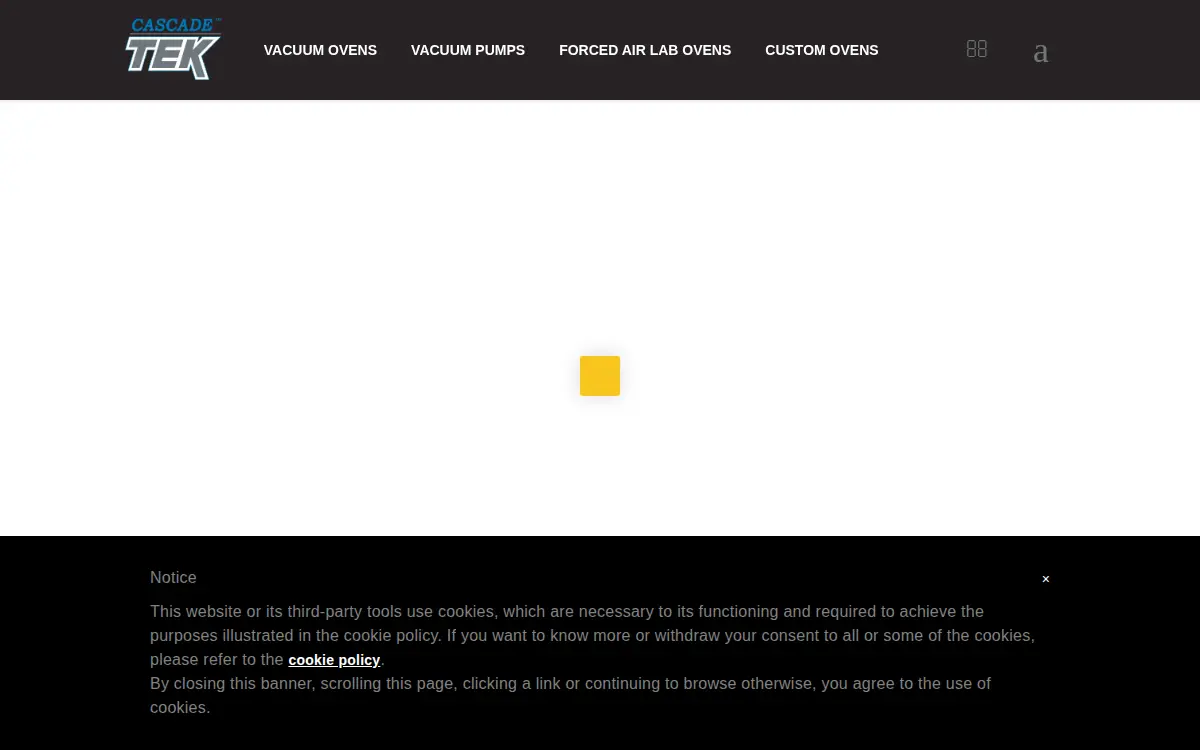 Homepage of Cascade Tek Solutions, LLC