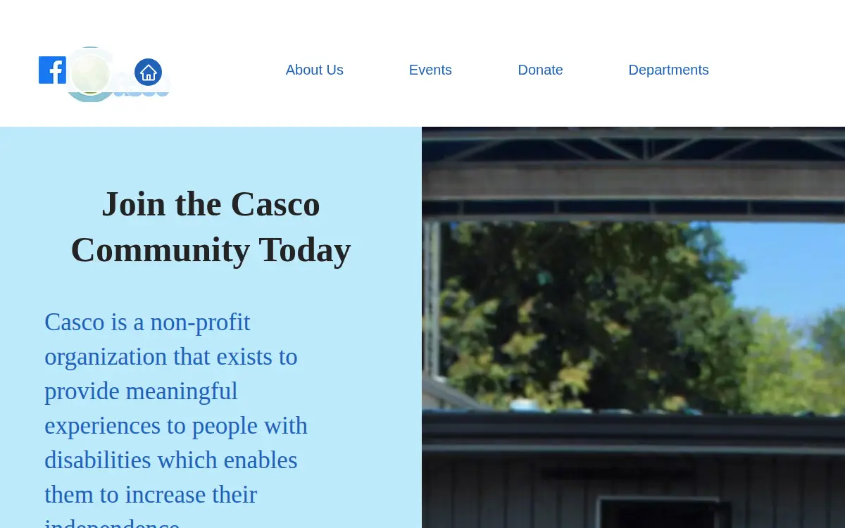Homepage of Casco Area Workshop, INC.