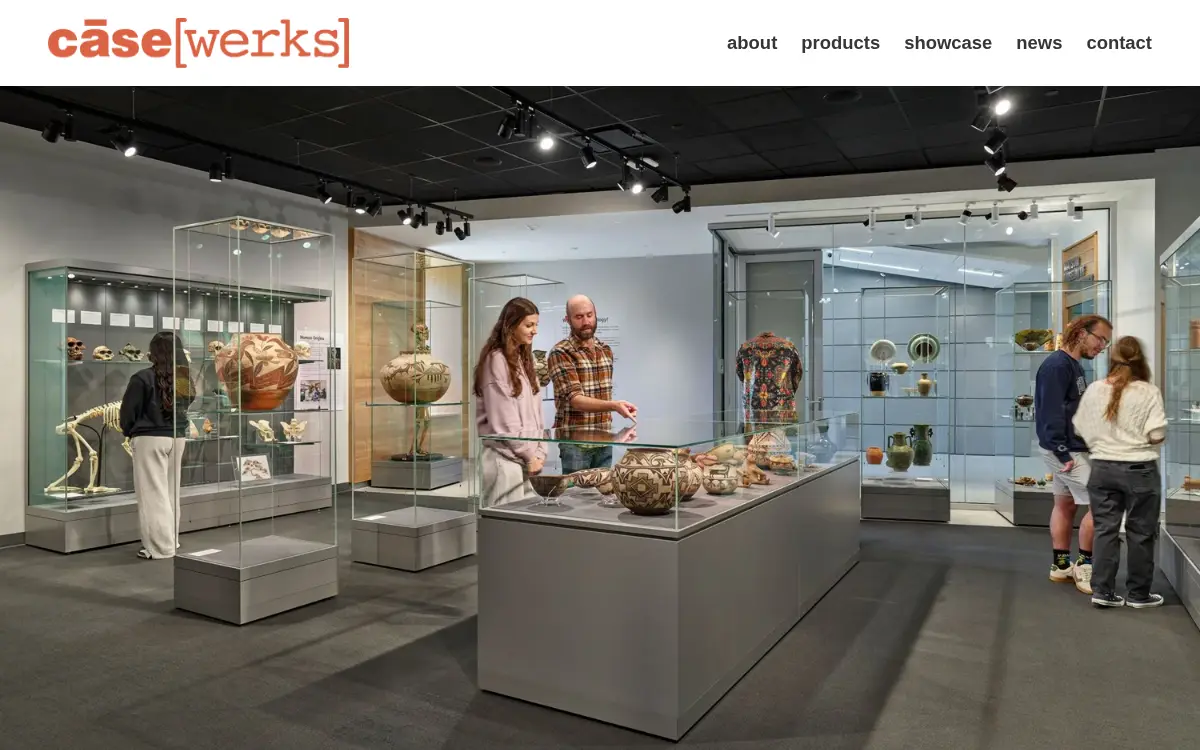 Homepage of Casewerks, LLC