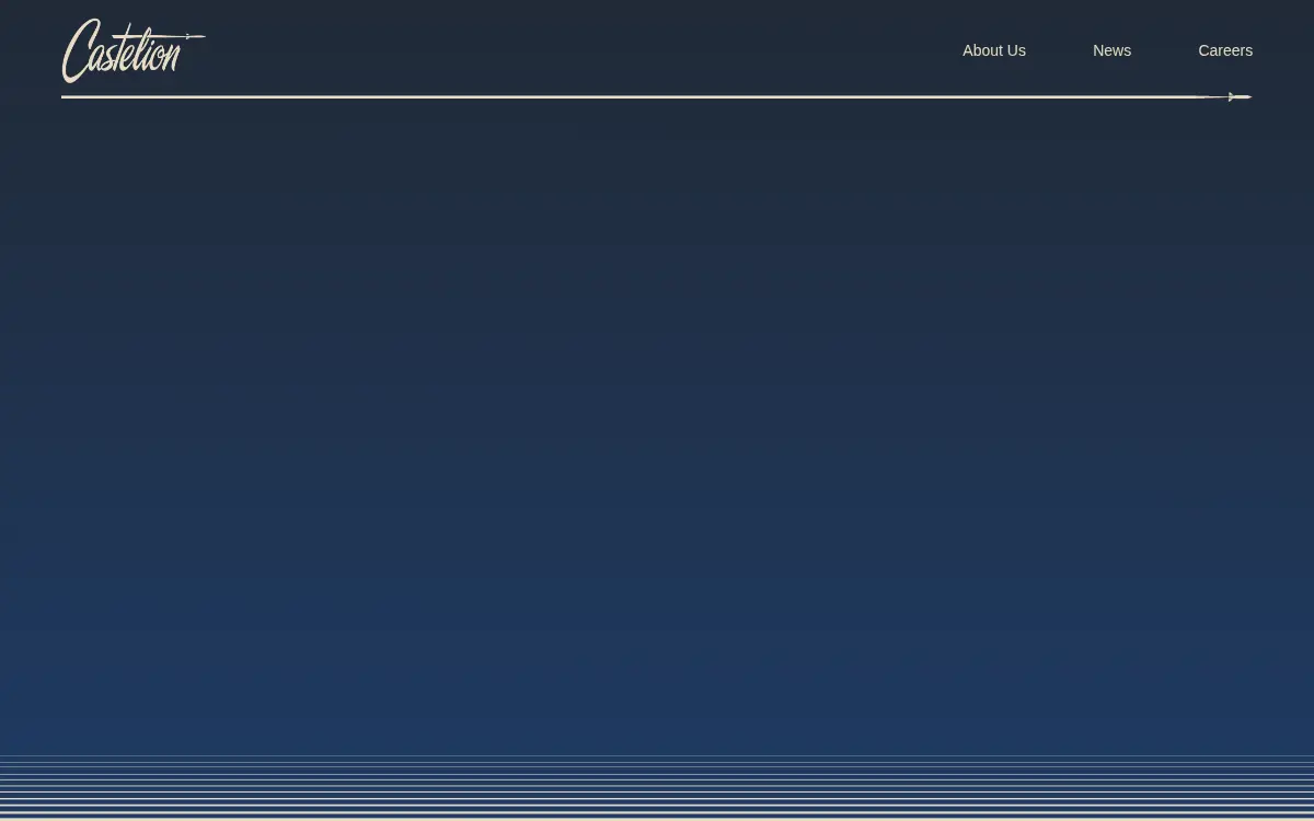 Homepage of Castelion Corporation