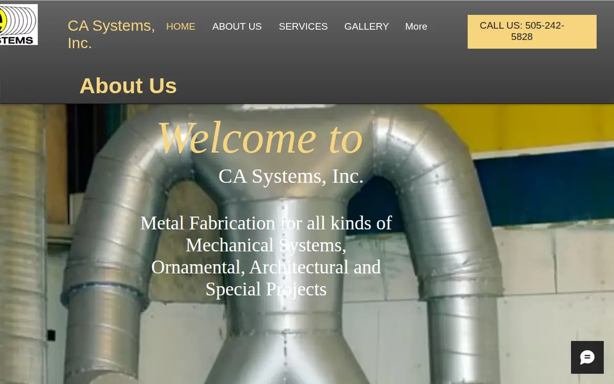 Homepage of Ca Systems, INC