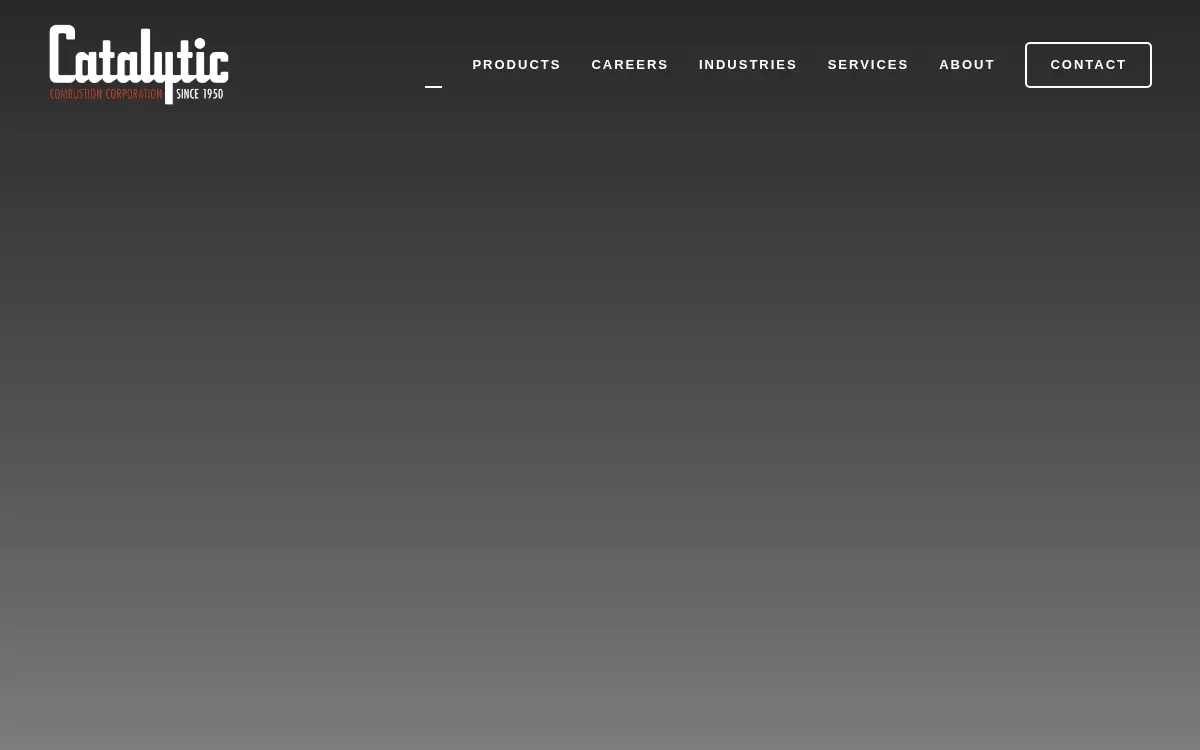 Homepage of Catalytic Combustion Corporation