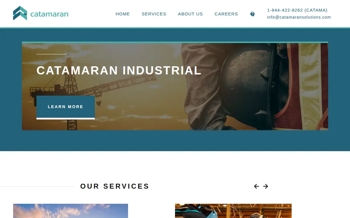Homepage of Reynolds Industrial Contractors, INC