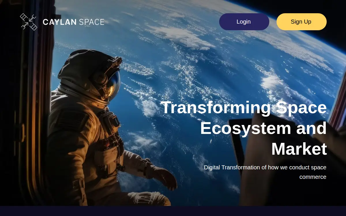 Homepage of Caylan Space INC