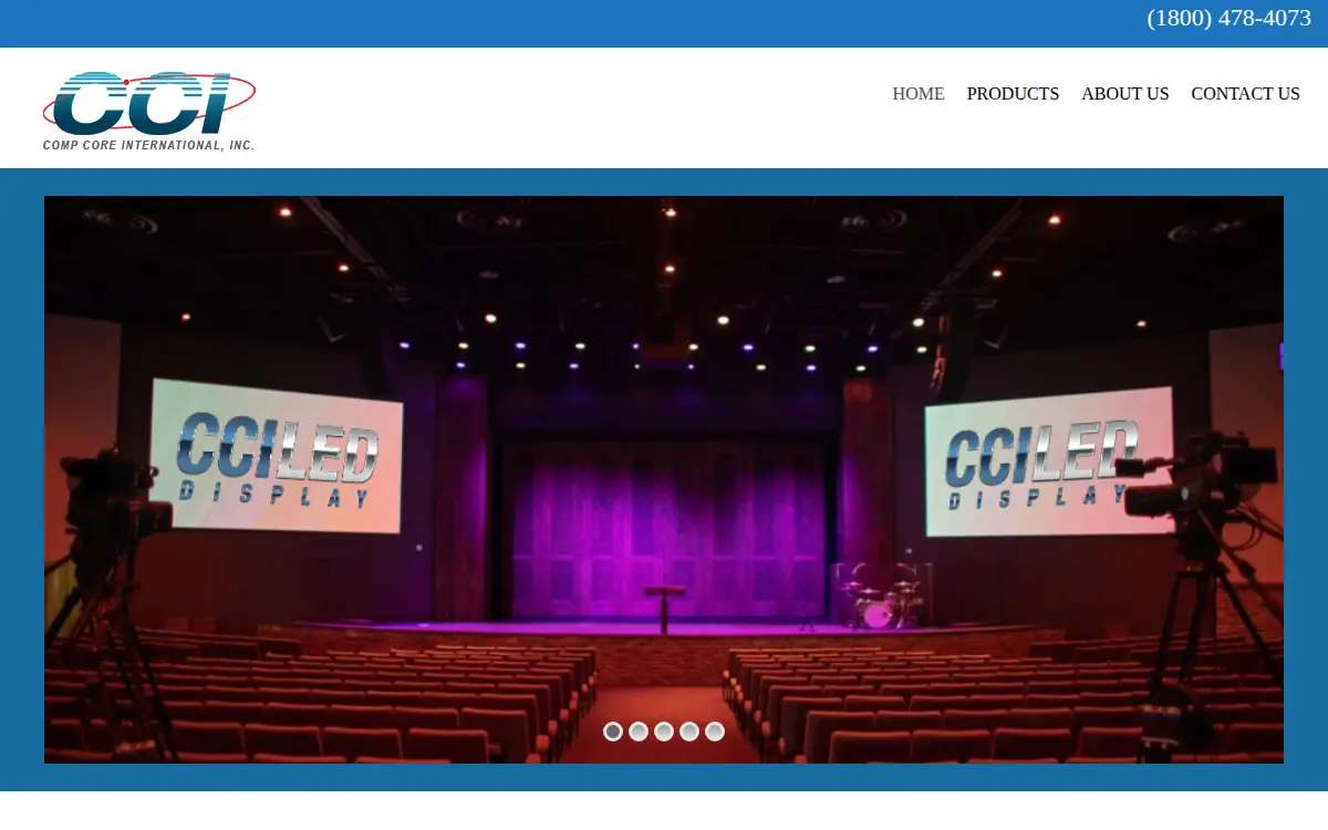 Homepage of Comp Core International INC.