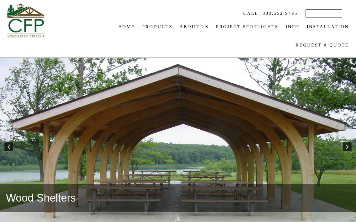 Homepage of Cf Products, LLC