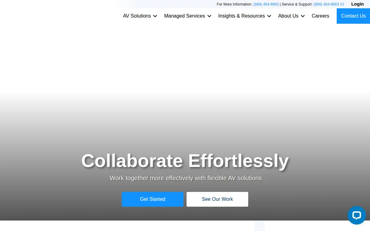 Homepage of Cenero, LLC