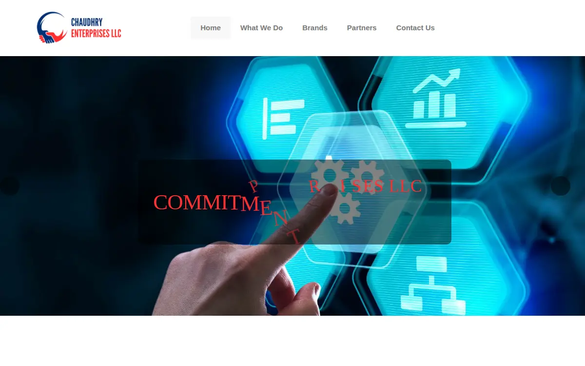Homepage of Chaudhry Enterprises LLC