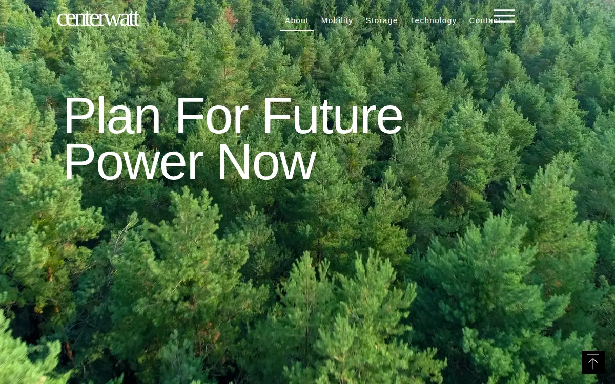 Homepage of Centerwatt