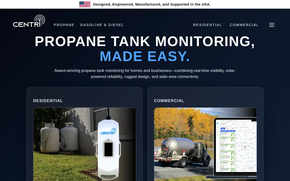 Homepage of Centri Group INC