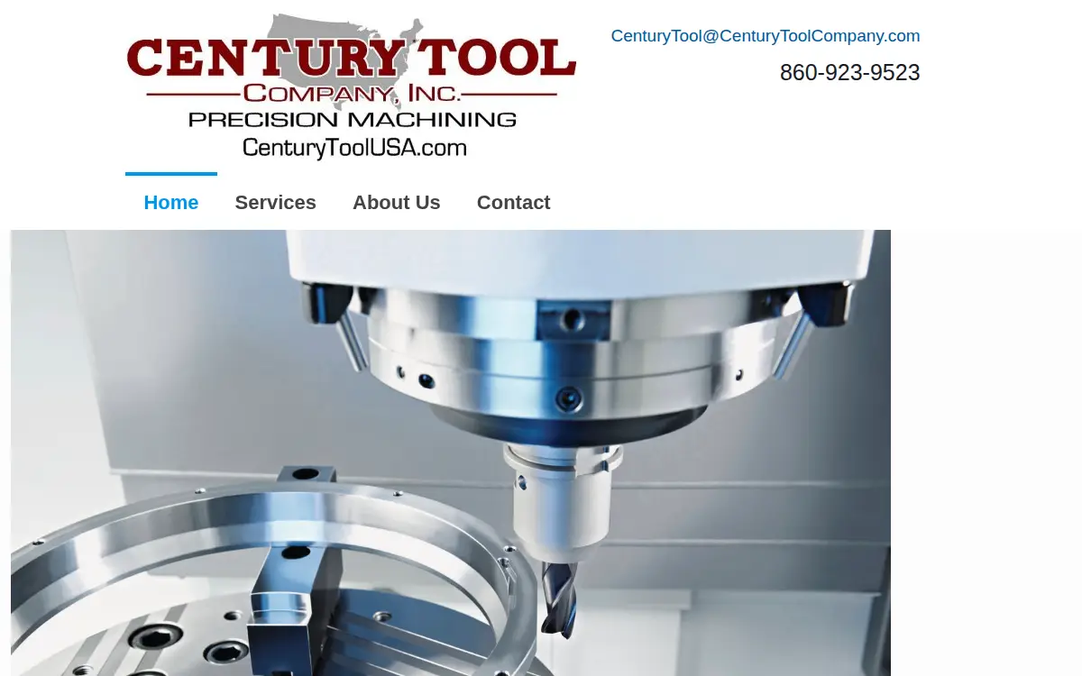 Homepage of Century Tool CO INC