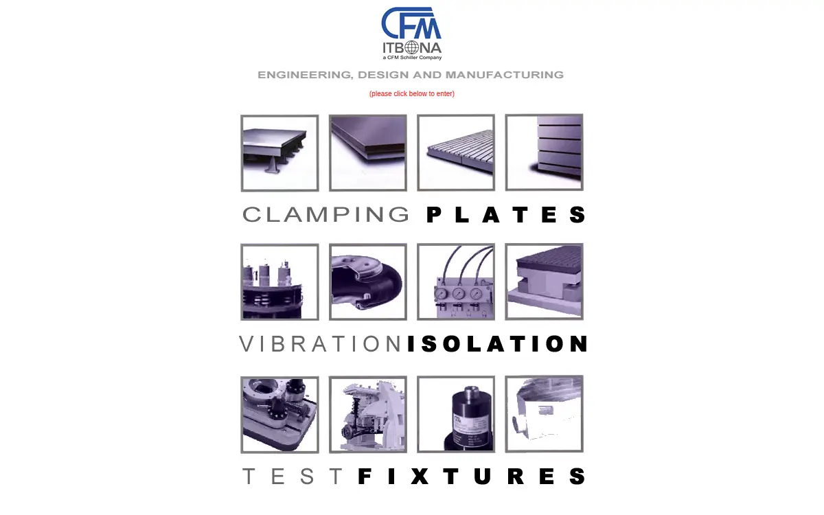 Homepage of Cfm-itbona LLC
