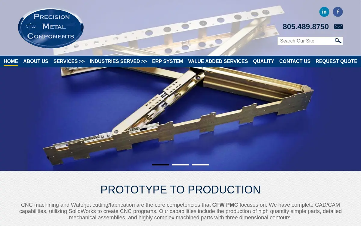 Homepage of C F W Research & Development CO.