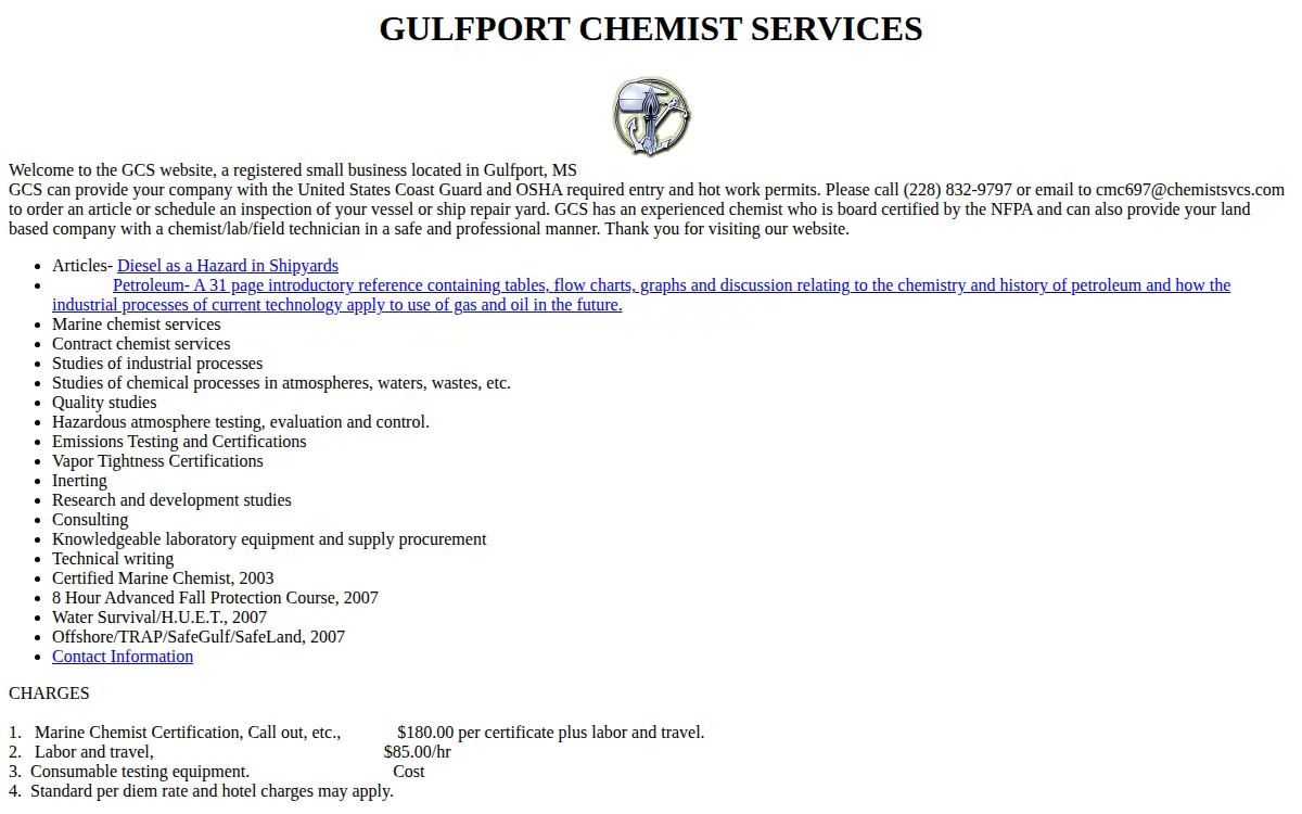 Homepage of Gary B Snell