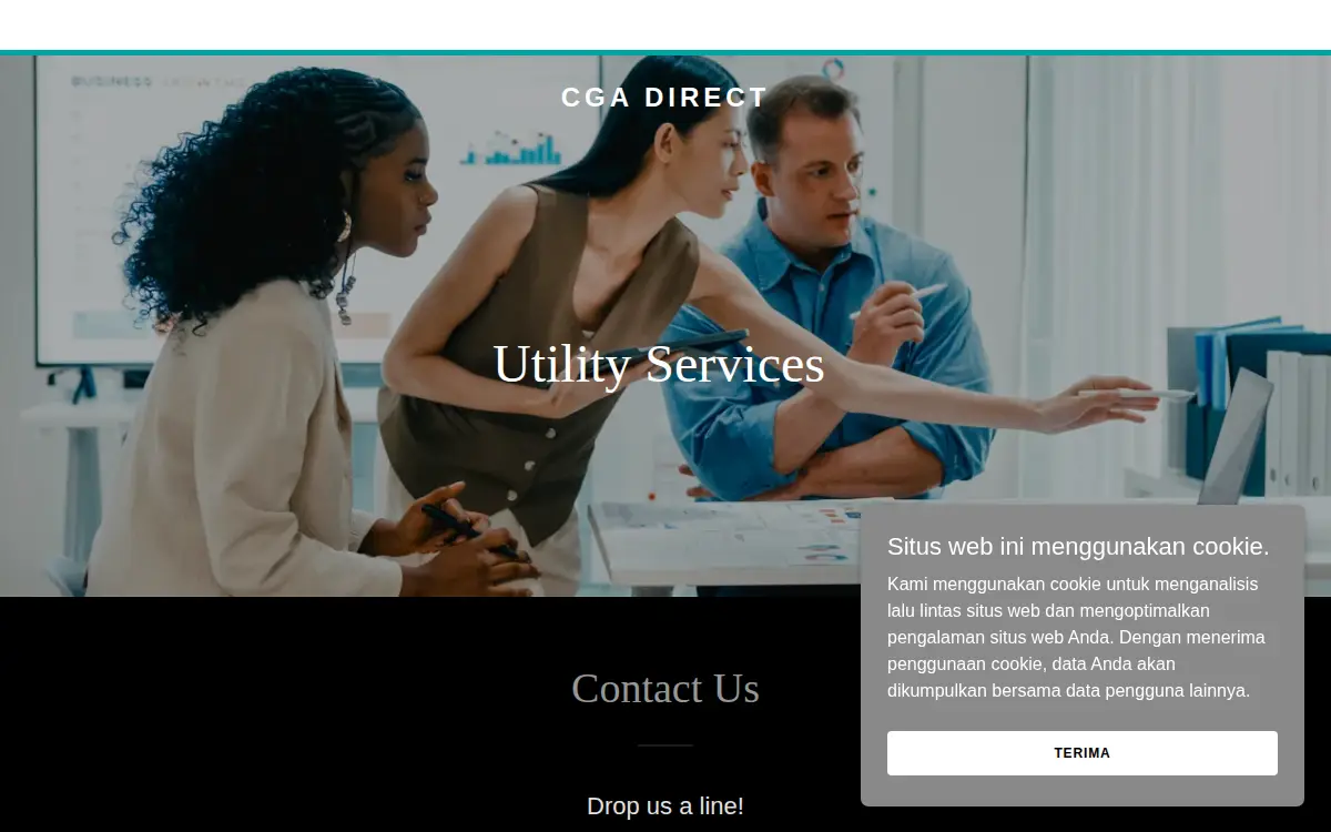 Homepage of Cherokee Government Applications LLC