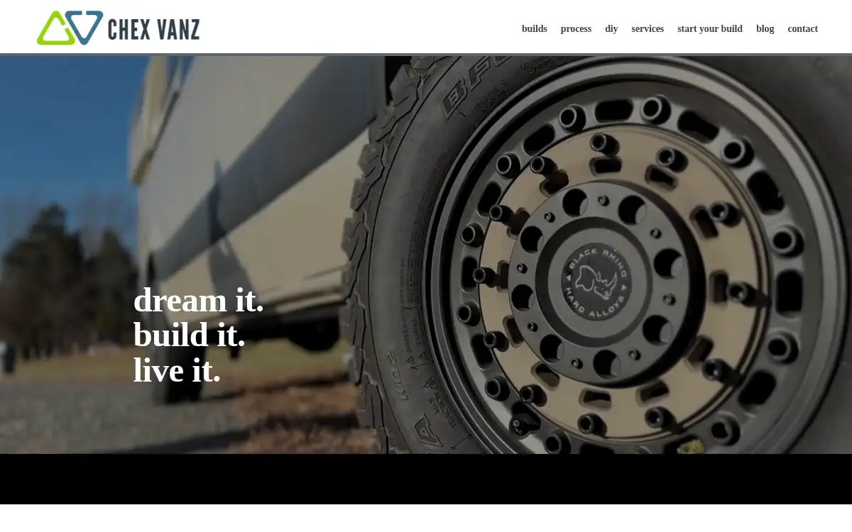 Homepage of Chexvanz LLC