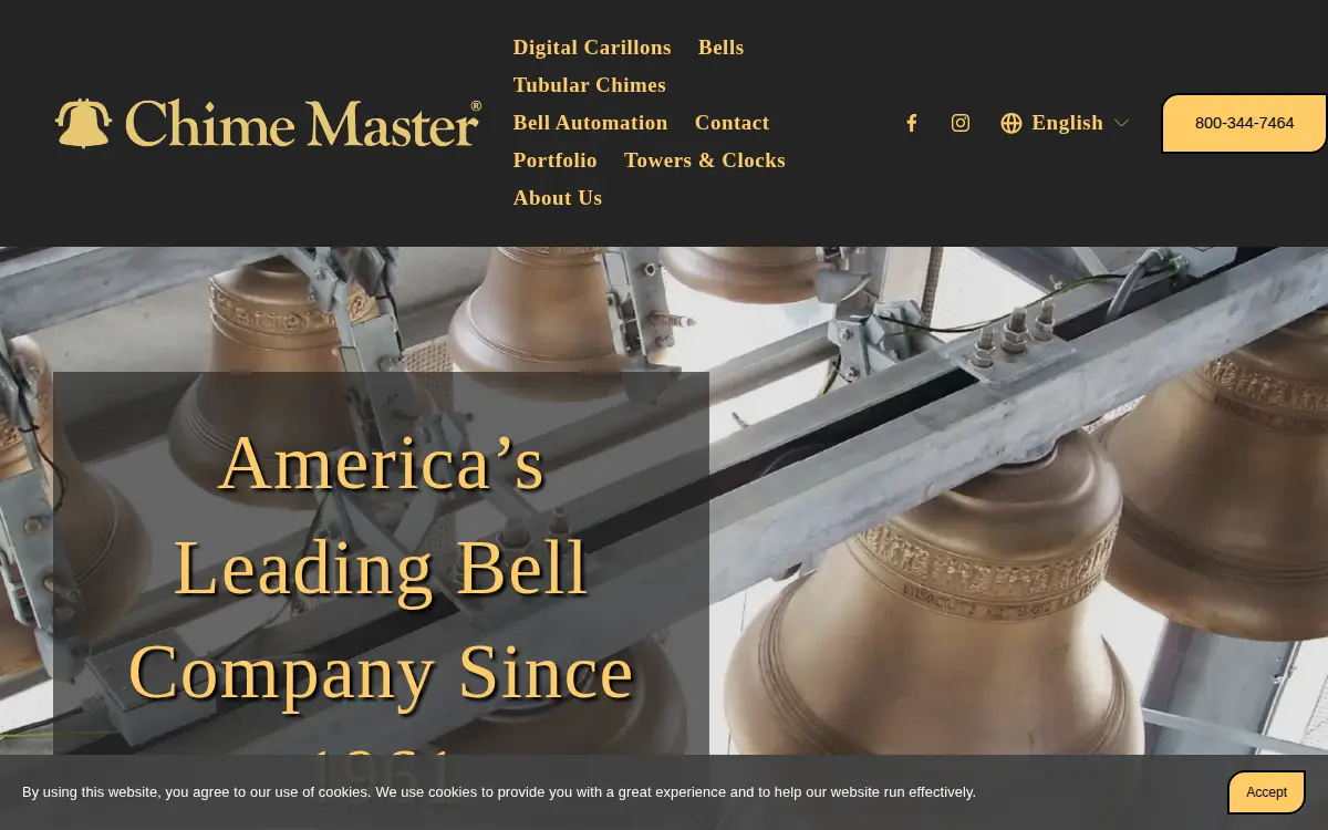 Homepage of Chime Master Systems, INC.