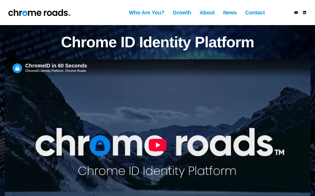 Homepage of Chrome Roads INC